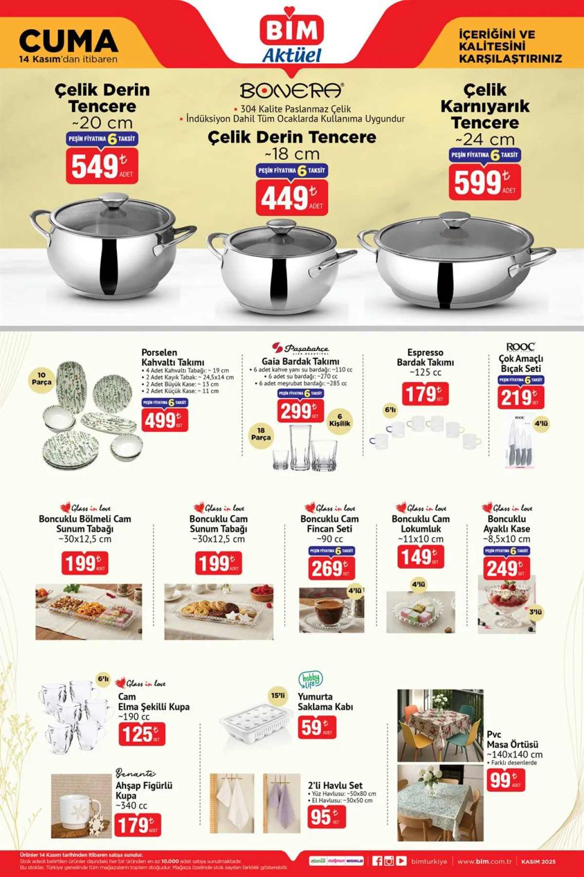 Bi̇m 14 Kasım Aktüel Kataloğu Yayımlandı6