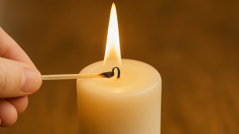 Evde Mum Yakanlara Kötü Haber