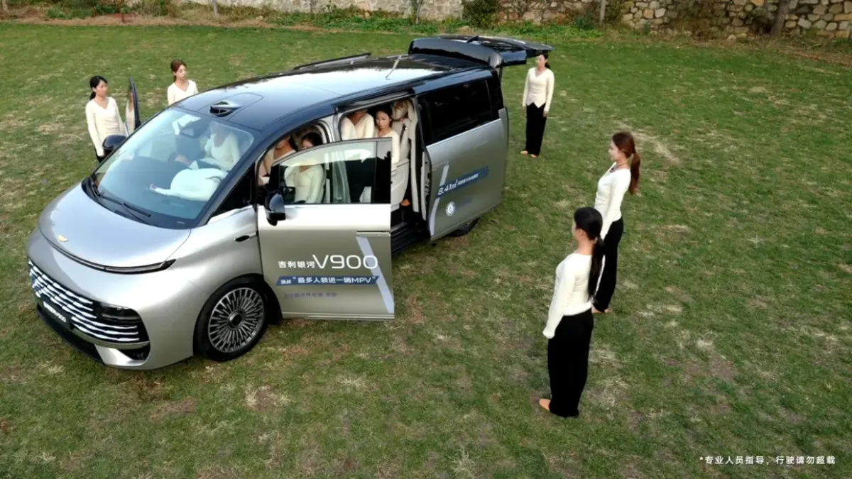 Geely Galaxy V900 Dünya Rekoru Kırdı2