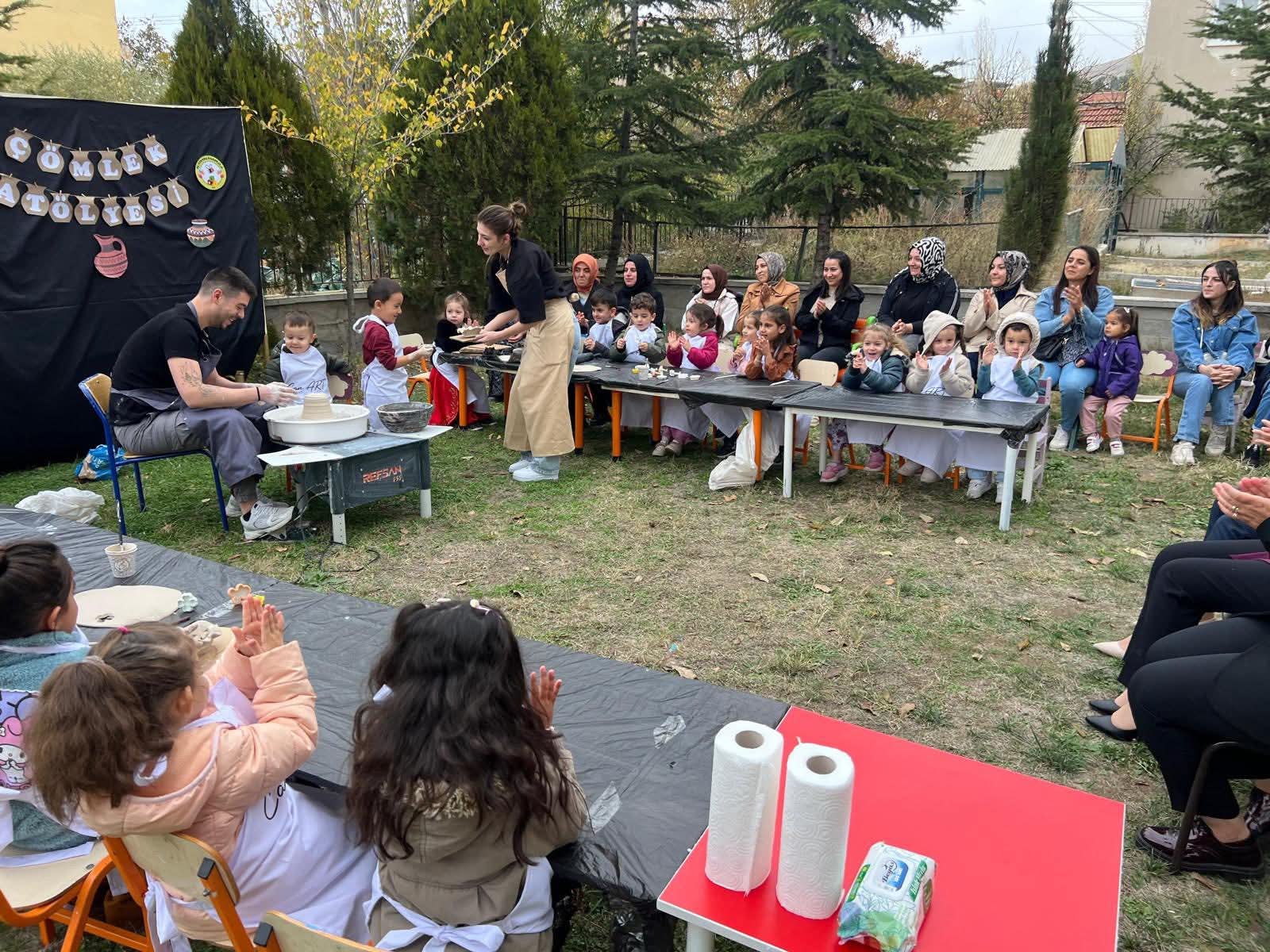 Kütahya Altıntaş’ta Öğrenciler Çömlek Sanatıyla Tanıştı1
