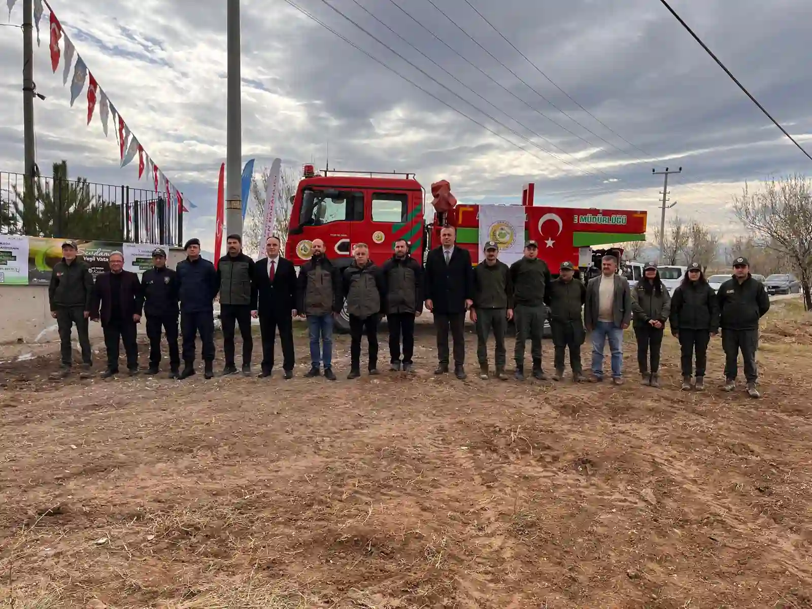 Kütahya Aslanapa’da Fidanlar Toprakla Buluştu