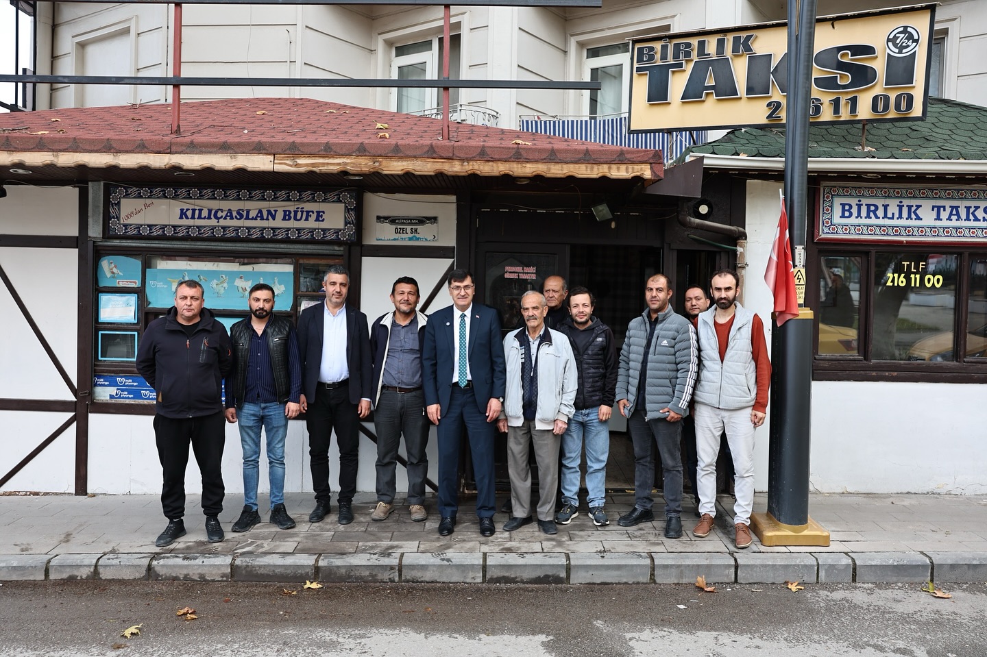 Kütahya Başkanı Eyüp Kahveci Taksici Esnafıyla Buluştu1