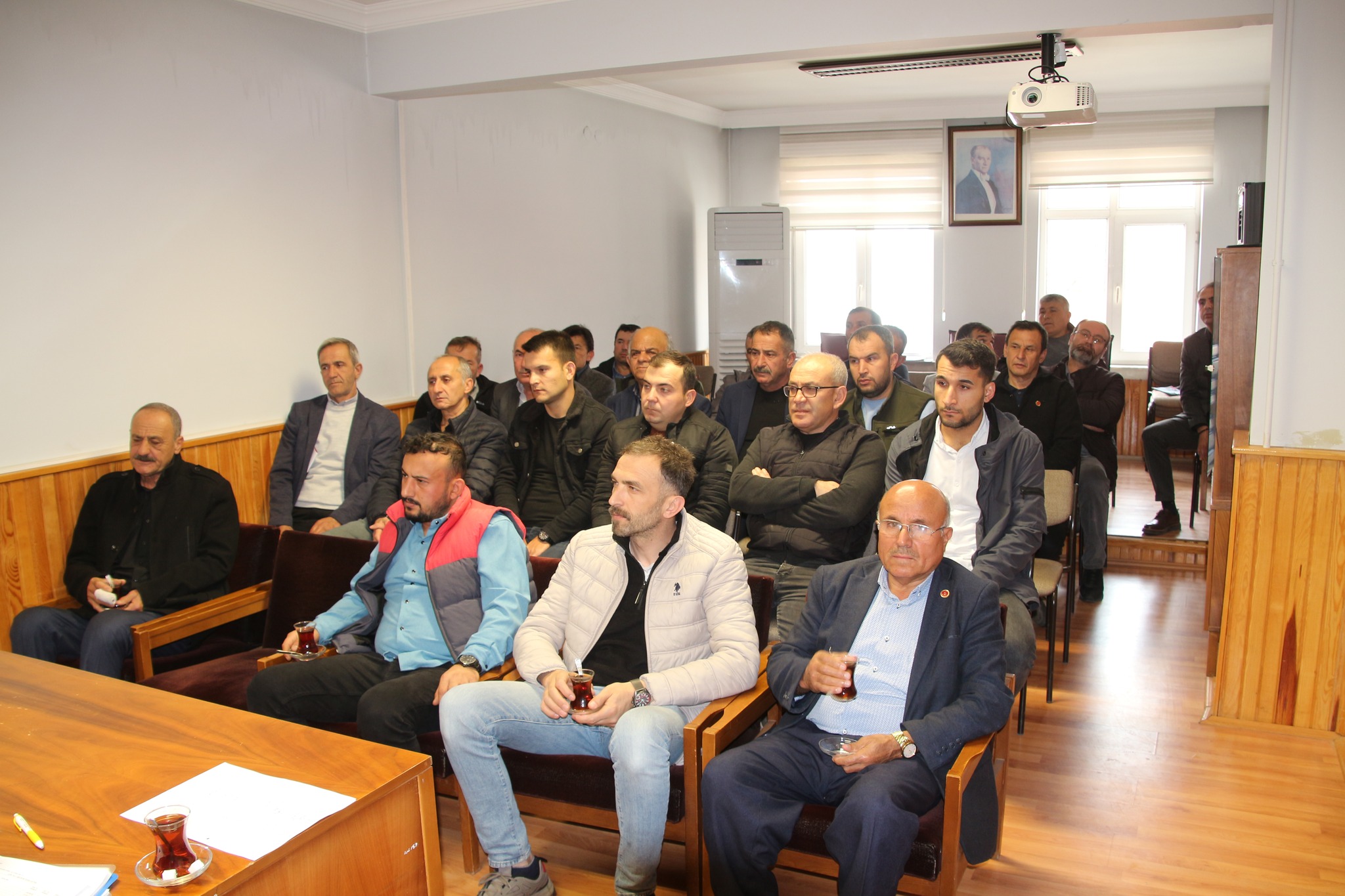 Kütahya Domaniç'te Köylere Hizmet Birliği Meclisi Toplandı1