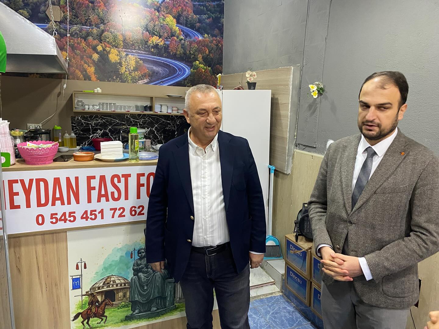 Kütahya Domaniç’te Meydan Fast Food Hizmete Açıldı