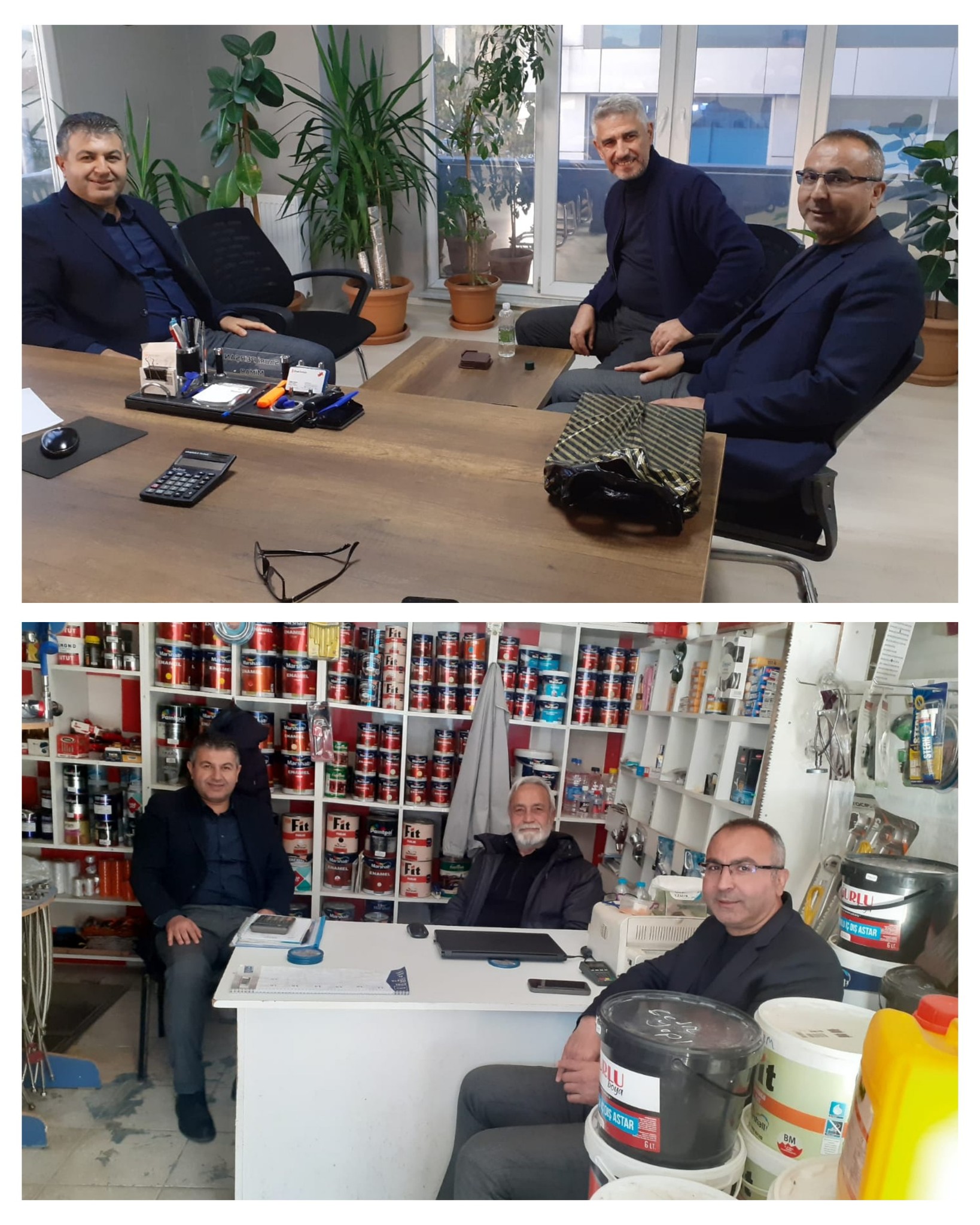 Kütahya Gediz’de Esnaf Ziyaretleri Gerçekleştirildi