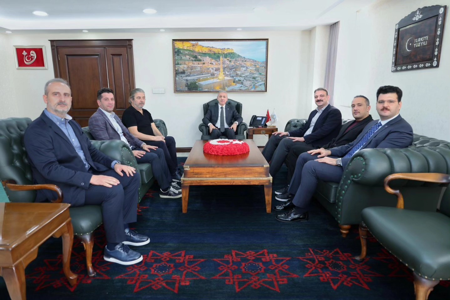 Kütahya Genel Müdür Sinan Aksu Mardin’de Temaslarda Bulundu1