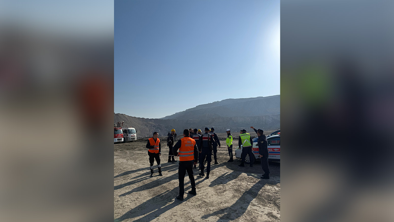 Kütahya Tavşanlı’da Gli̇’de Heyelan Tatbikatı (1)