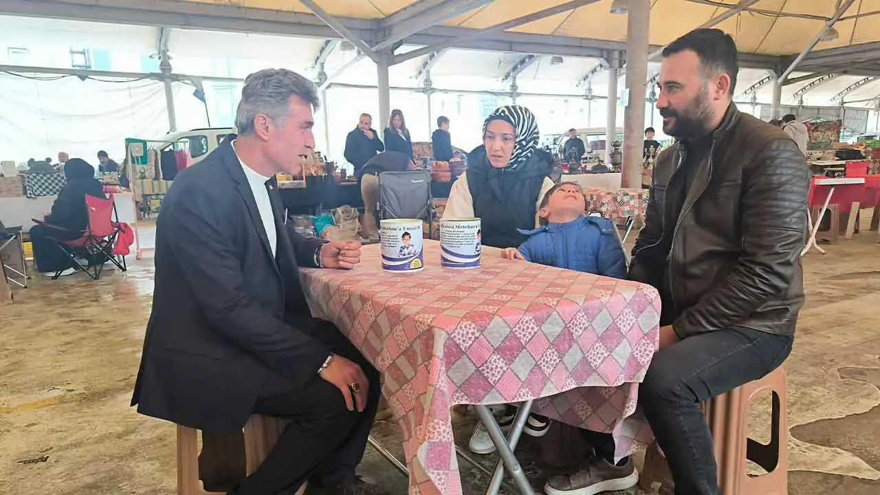 Kütahya’da Antikacı Esnafından Küçük Metehan’a Destek0