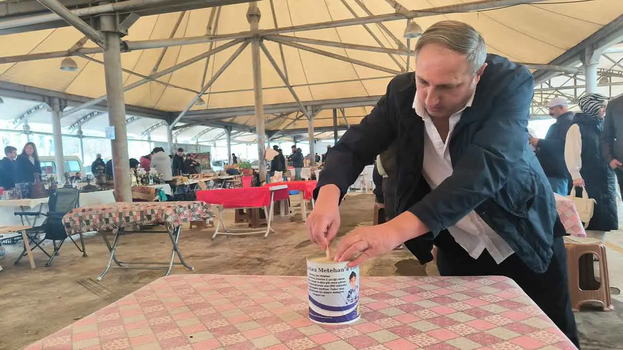 Kütahya’da Antikacı Esnafından Küçük Metehan’a Destek6