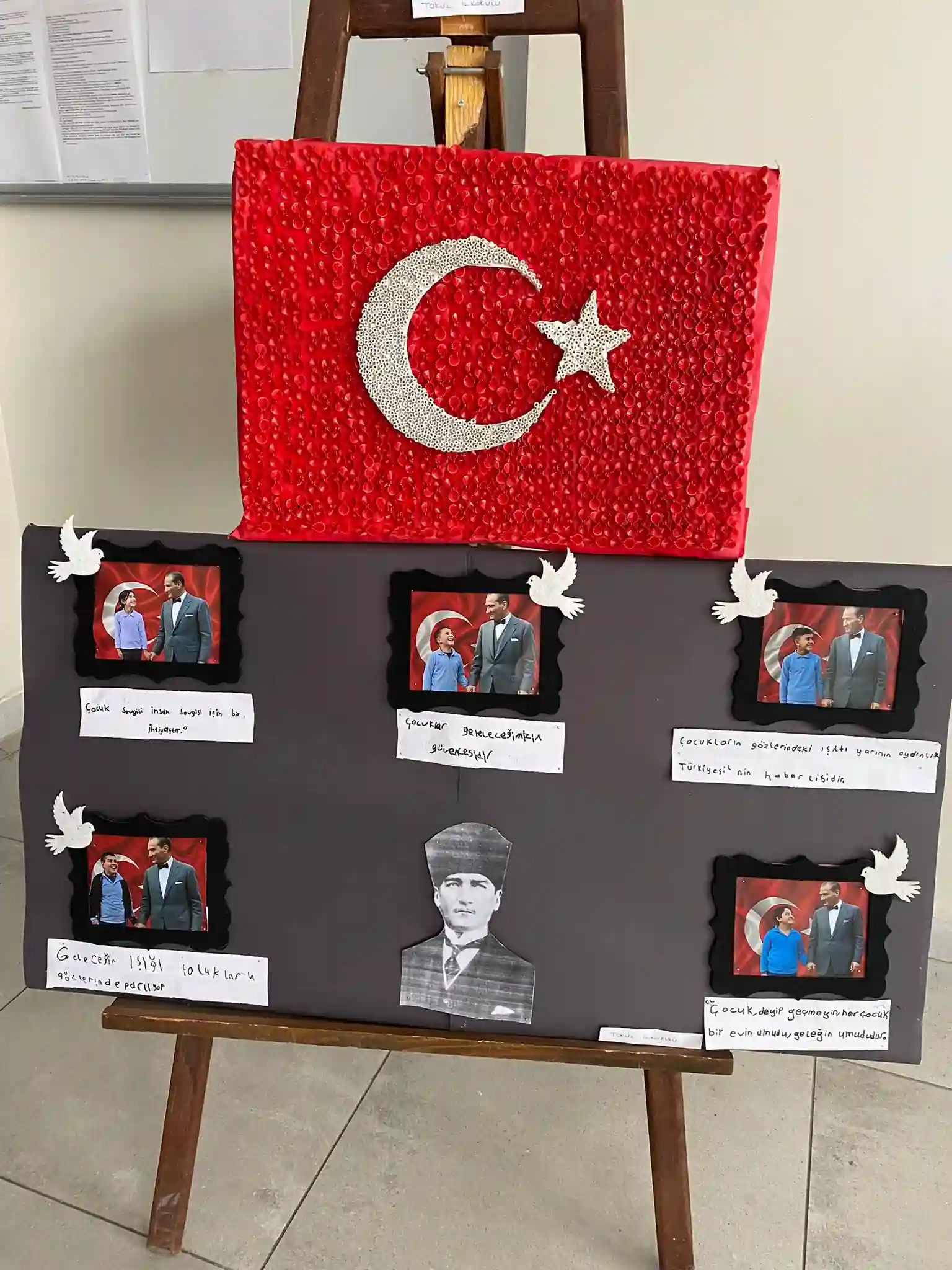 Kütahya’da Köy Okullarından Atatürk Sergisi 2