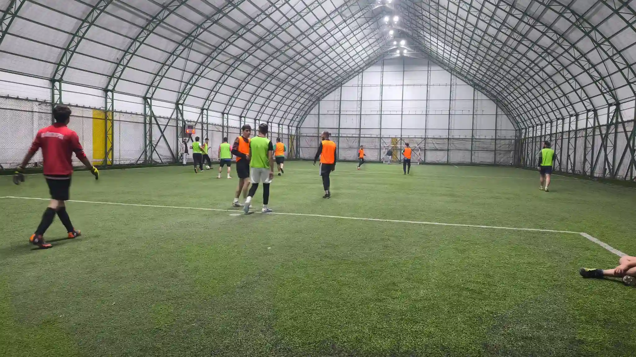 Kütahya’da Motosiklet Tutkunları Halı Sahada 1