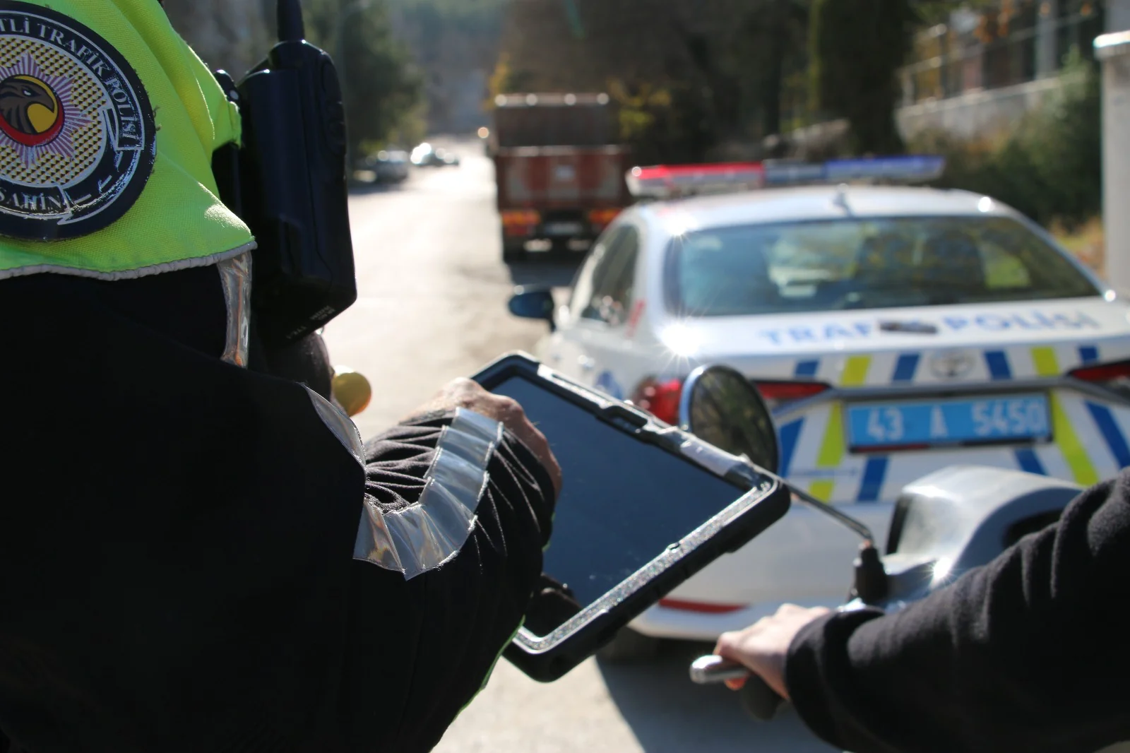 Kütahya’da Polis, Motosiklet Sürücülerini Denetlendi