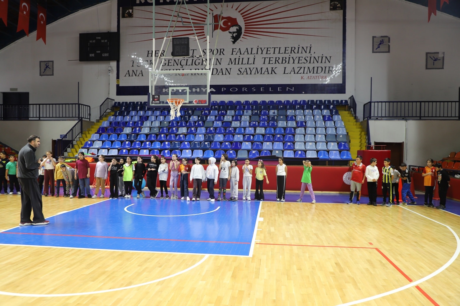 Kütahyadaki Minik Öğrenciler Basketbolla Tanıştı4
