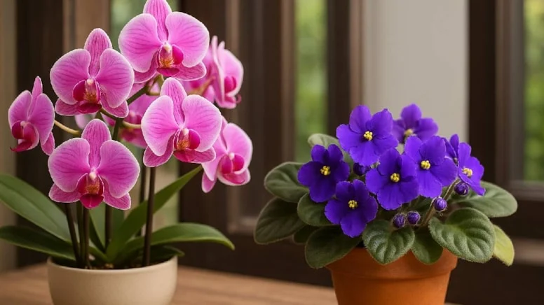 Menekşe Ve Orkideler 365 Gün Çiçek Açacak İşte Sırrı