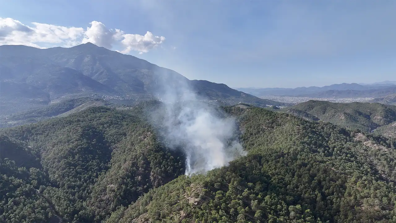 Muğla’da Çıkan Orman Yangını Kontrol Altına Alındı 2
