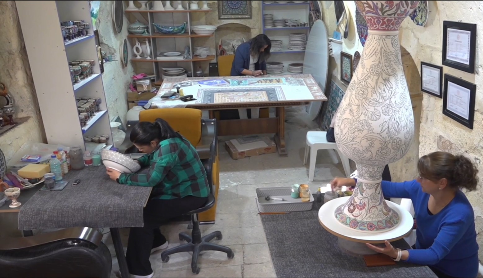 Nevşehir’de Tarihi Konak Kadınlara Ilham Oldu 1