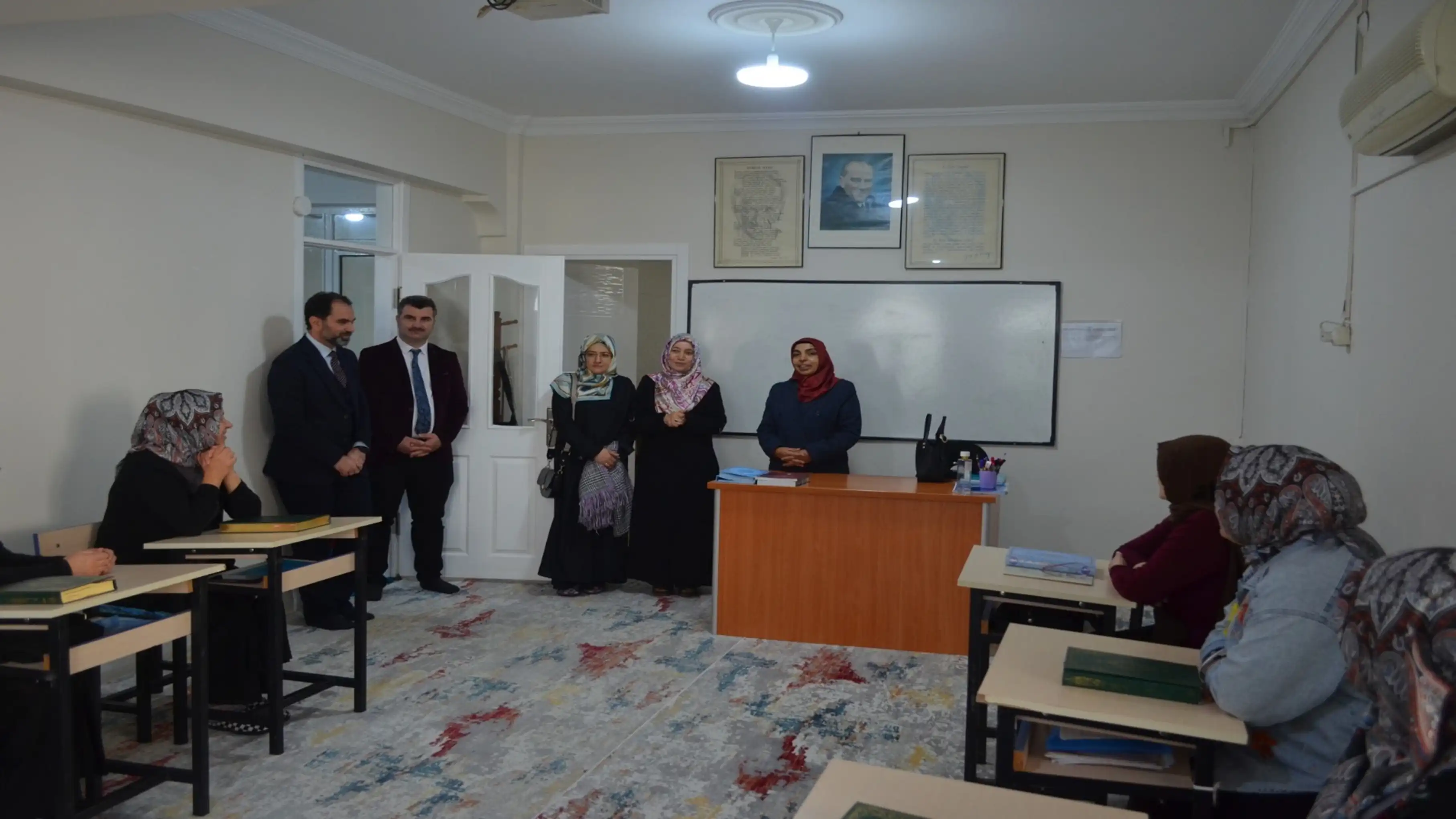 Tavşanlı’da Il Müftü Yardımcısı Demirci’den Kur’an Kurslarına Ziyaret