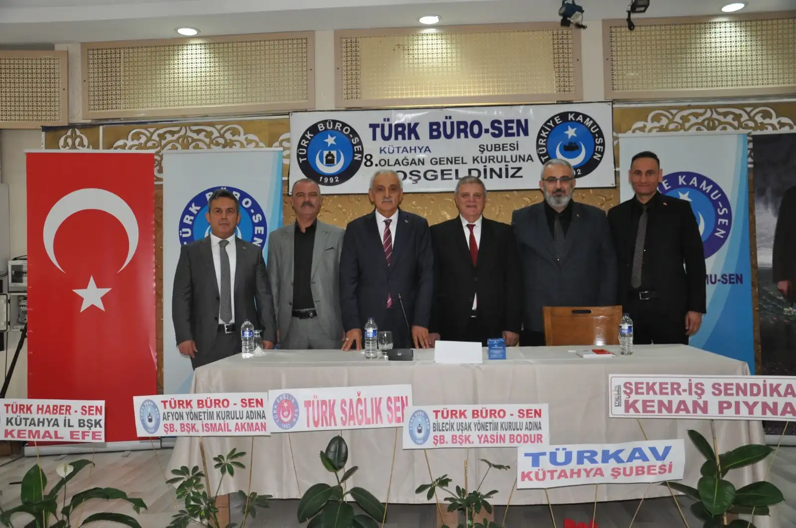 Türk Büro Sen Kütahya Şubesi Yeni Başkanını Seçti3