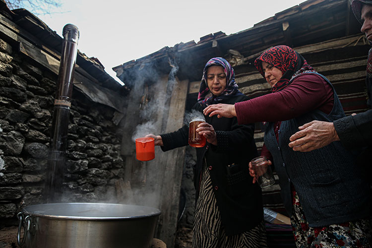 Bursa Uludağ’da Kozalaktan Pekmez Kırsalda Kadın Emeğiyle Yeni Gelir 2