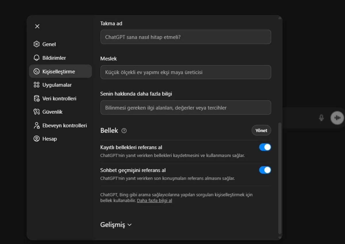 Chatgpt’de Verilerinizi Korumak Için 4 Kritik Ayar1