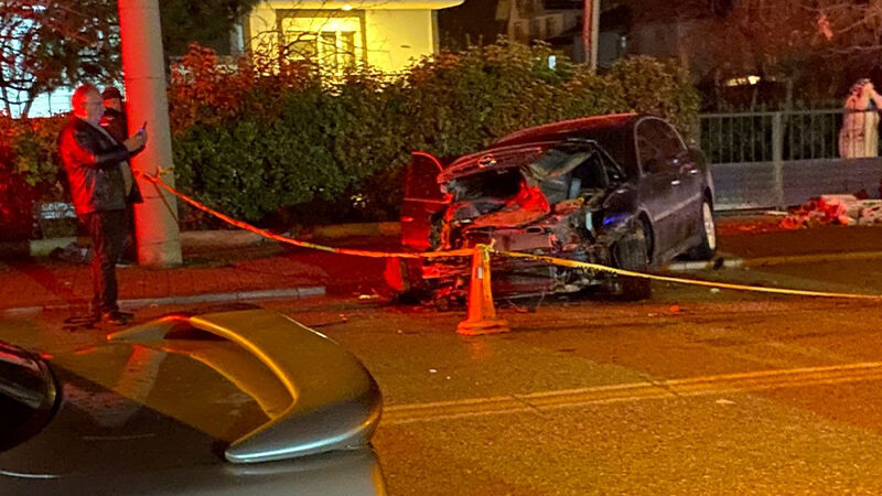 Denizli’de Otomobille Çarpışan Elektrikli Bisiklet Sürücüsü Yaşamını Yitirdi (2)