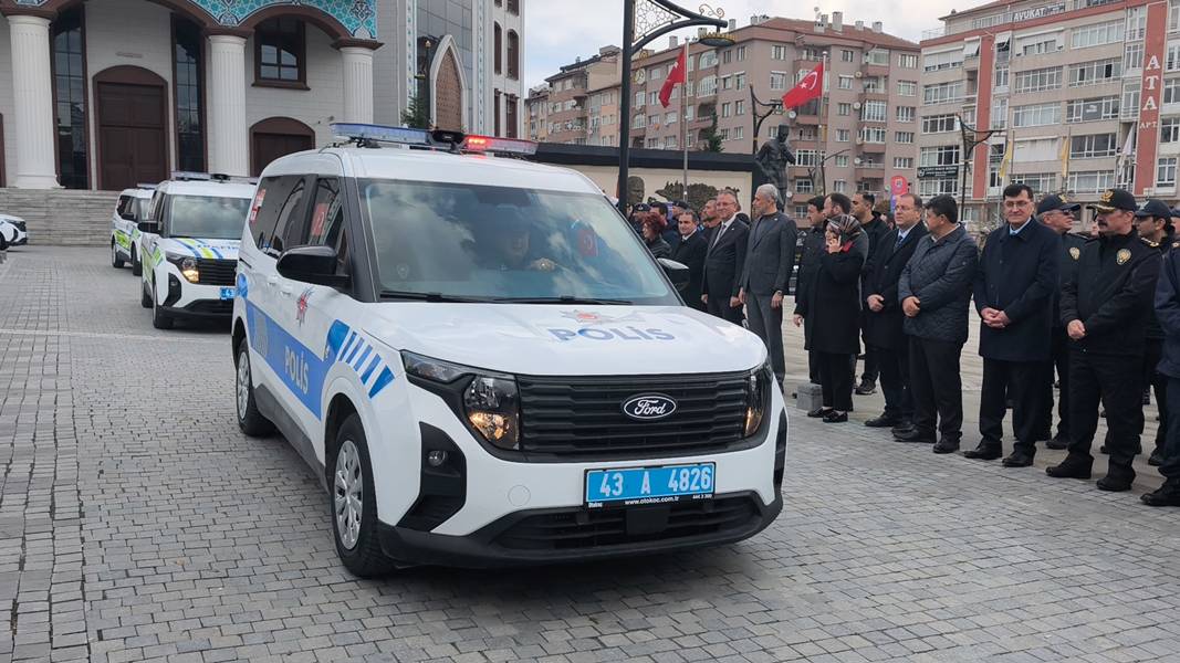 Kütahya’da Güvenlik Güçlerine Yeni Araç Takviyesi (9)