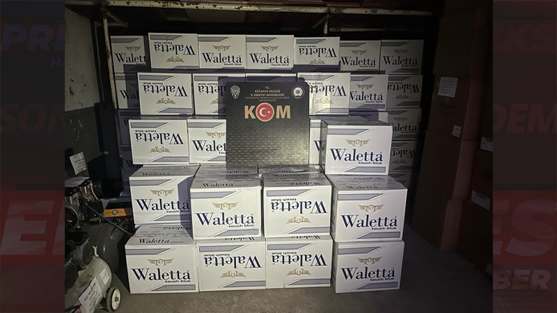 Kütahya’da Polis Ekiplerinden Kaçakçılara Büyük Darbe (5)