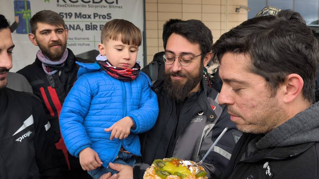 Kütahya’da Riders 43’Ten, Küçük Metehan’a Moral Ziyareti (1)