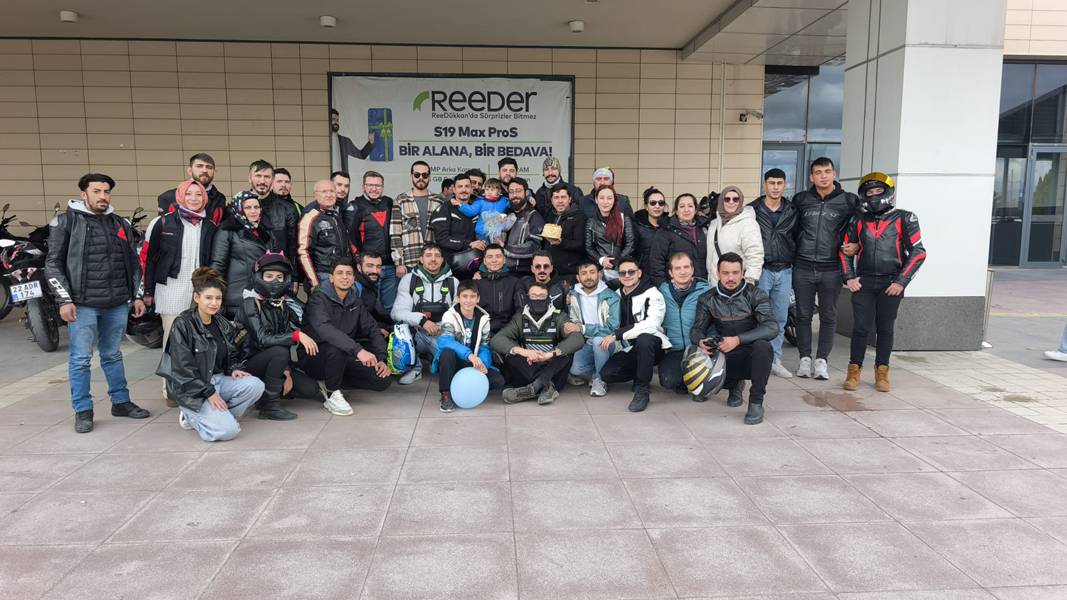 Kütahya’da Riders 43’Ten, Küçük Metehan’a Moral Ziyareti (3)