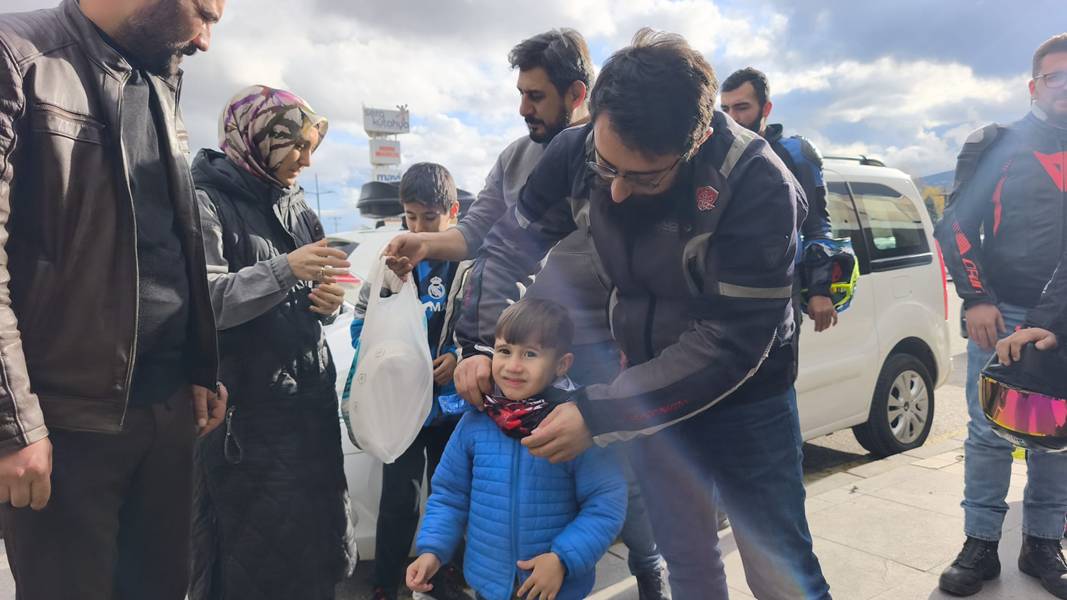 Kütahya’da Riders 43’Ten, Küçük Metehan’a Moral Ziyareti (4)