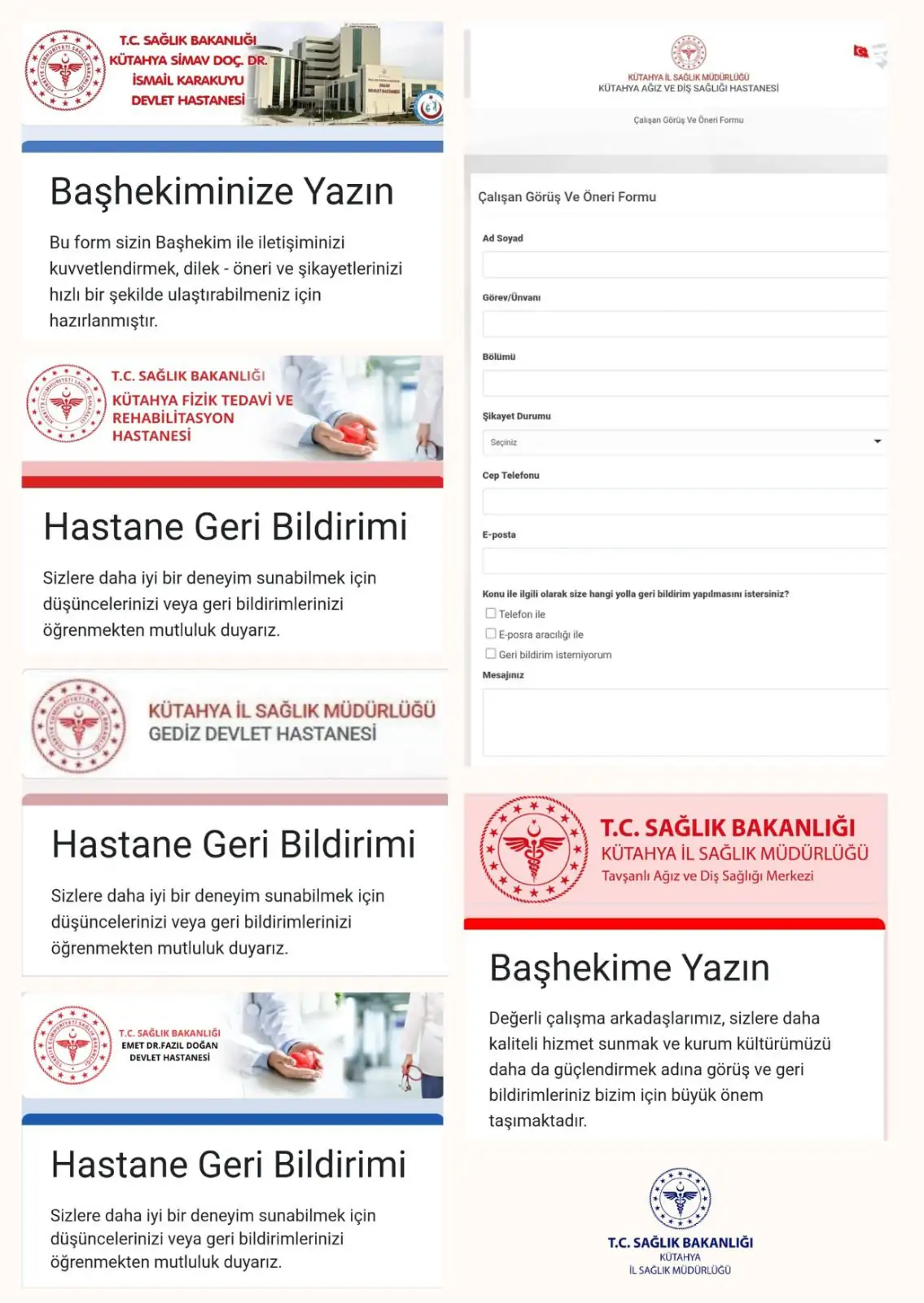 Kütahya’da Sağlıkta Yeni Uygulama Başladı