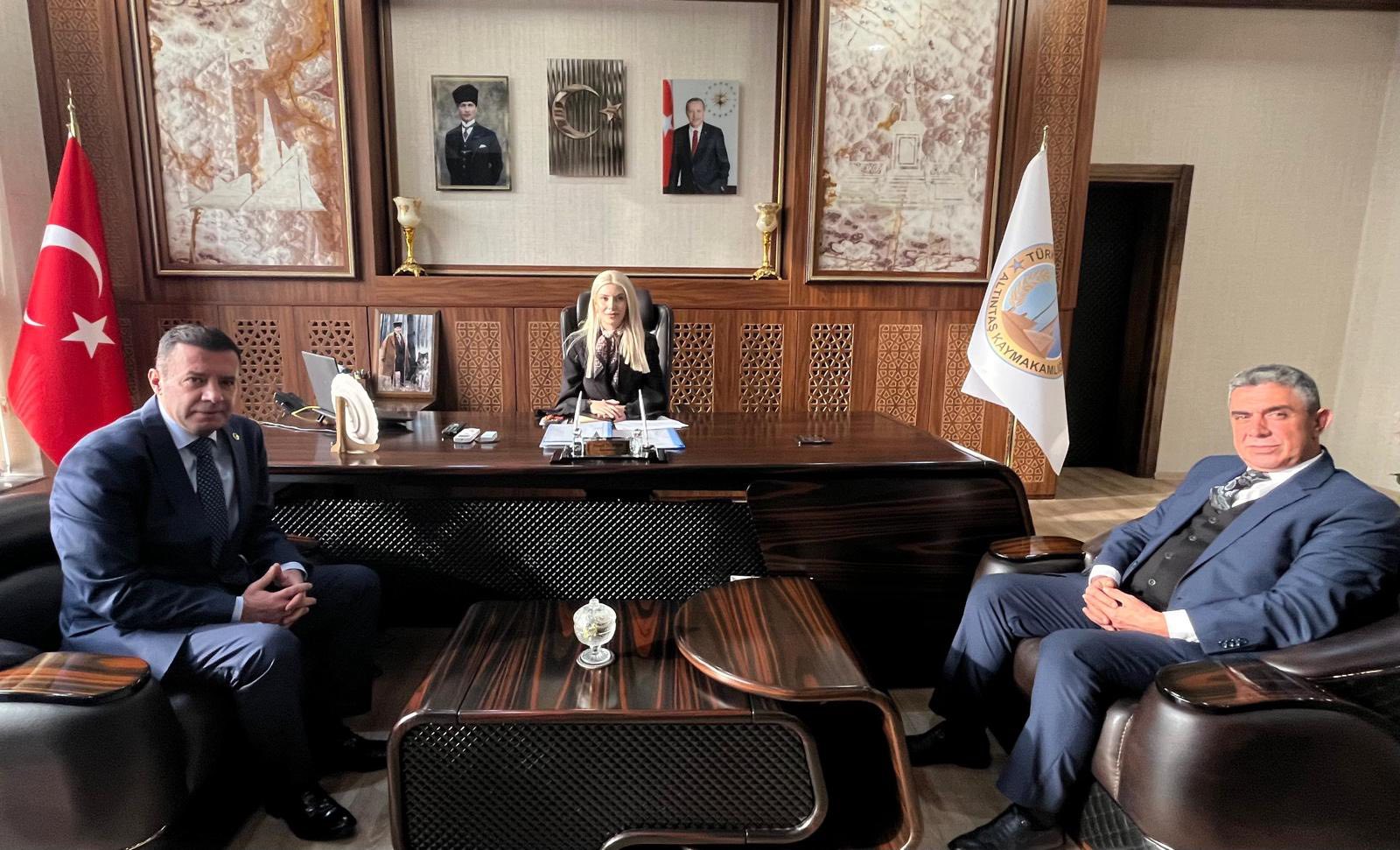 Mhp Kütahya’dan Kütahya Altıntaş Kaymakamına Ziyaret1