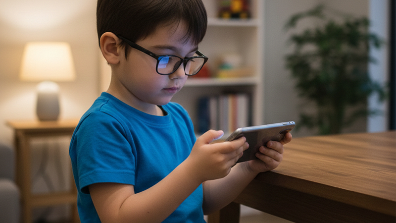 Dijital Çağda Çocuklarda Miyopi Vakaları Artıyor (1)