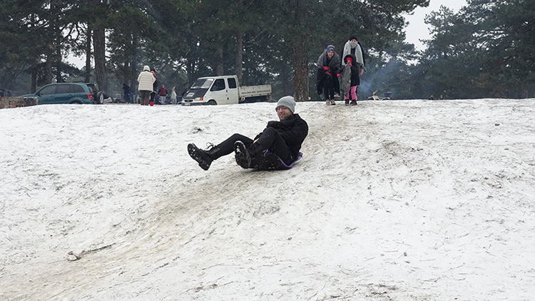 Edremit Körfezi'nde Yaşayanlar, Karın Tadını Kazdağları'nda Çıkardı (2)