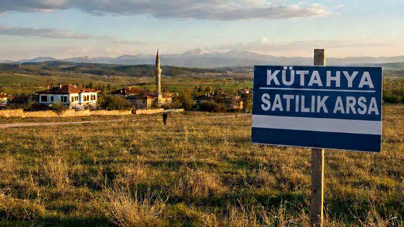 Kütahya Merkez’de 2 bin 468 metrekare arsa mahkemeden satışa çıkarıldı