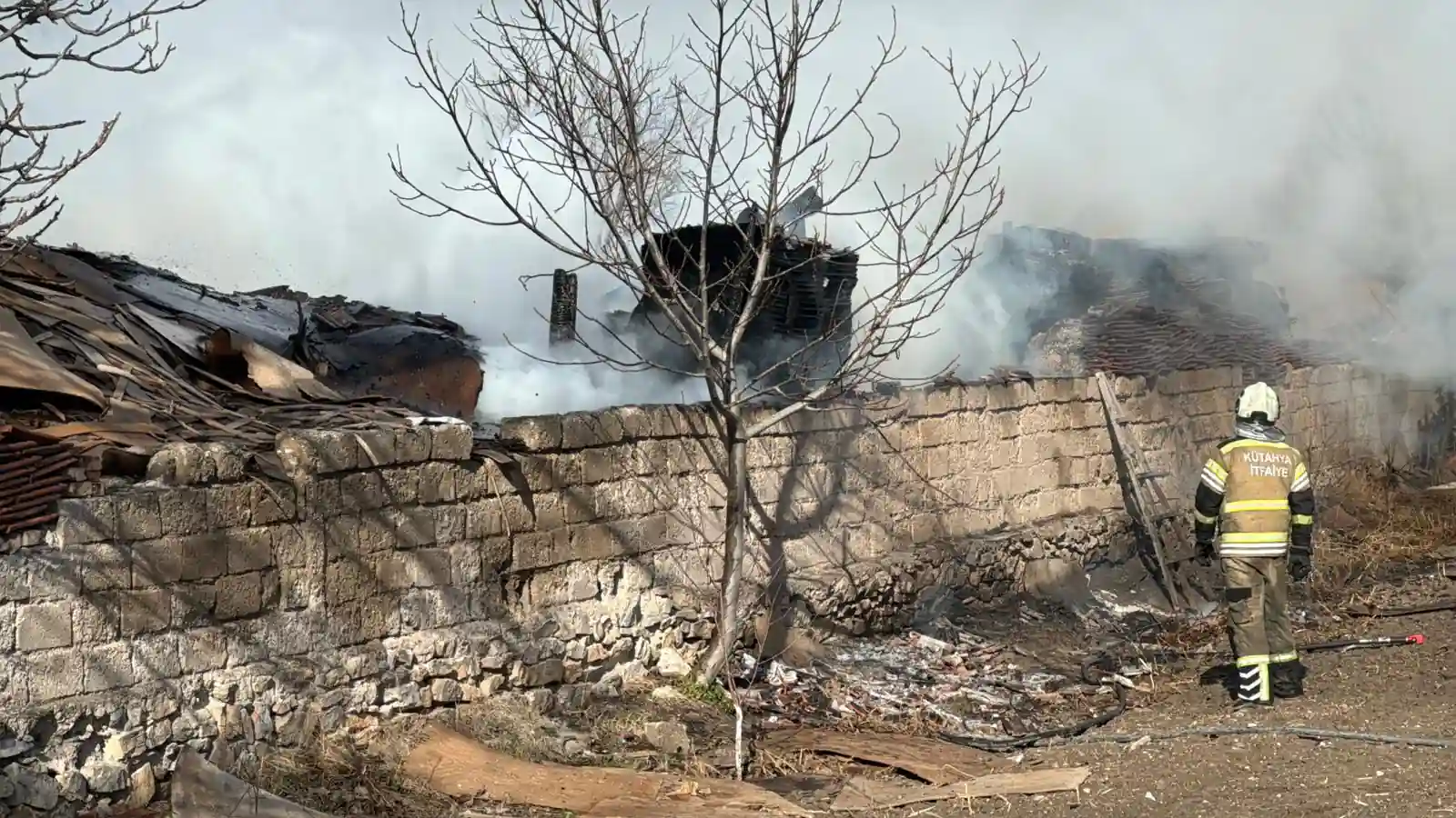 Kütahyada Depo Yangını2