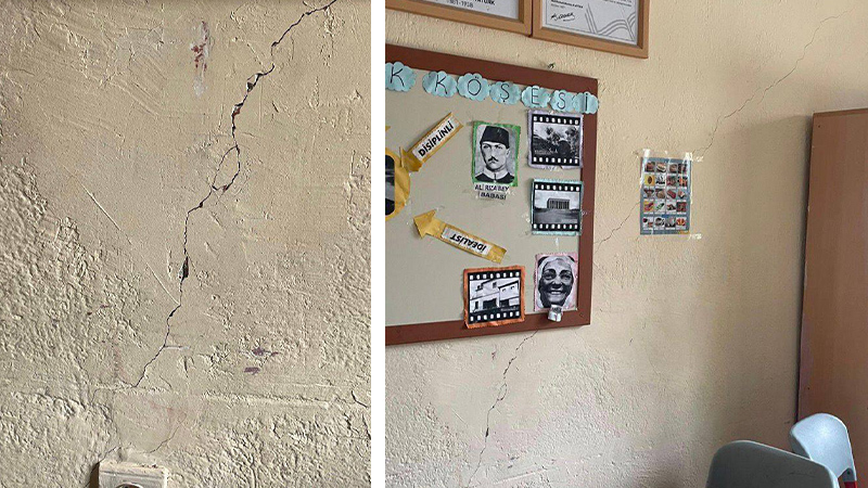 Kütahya’da Patlatılan Dinamitlerin Köydeki Binalara Zarar Verdiği Iddiası (5)