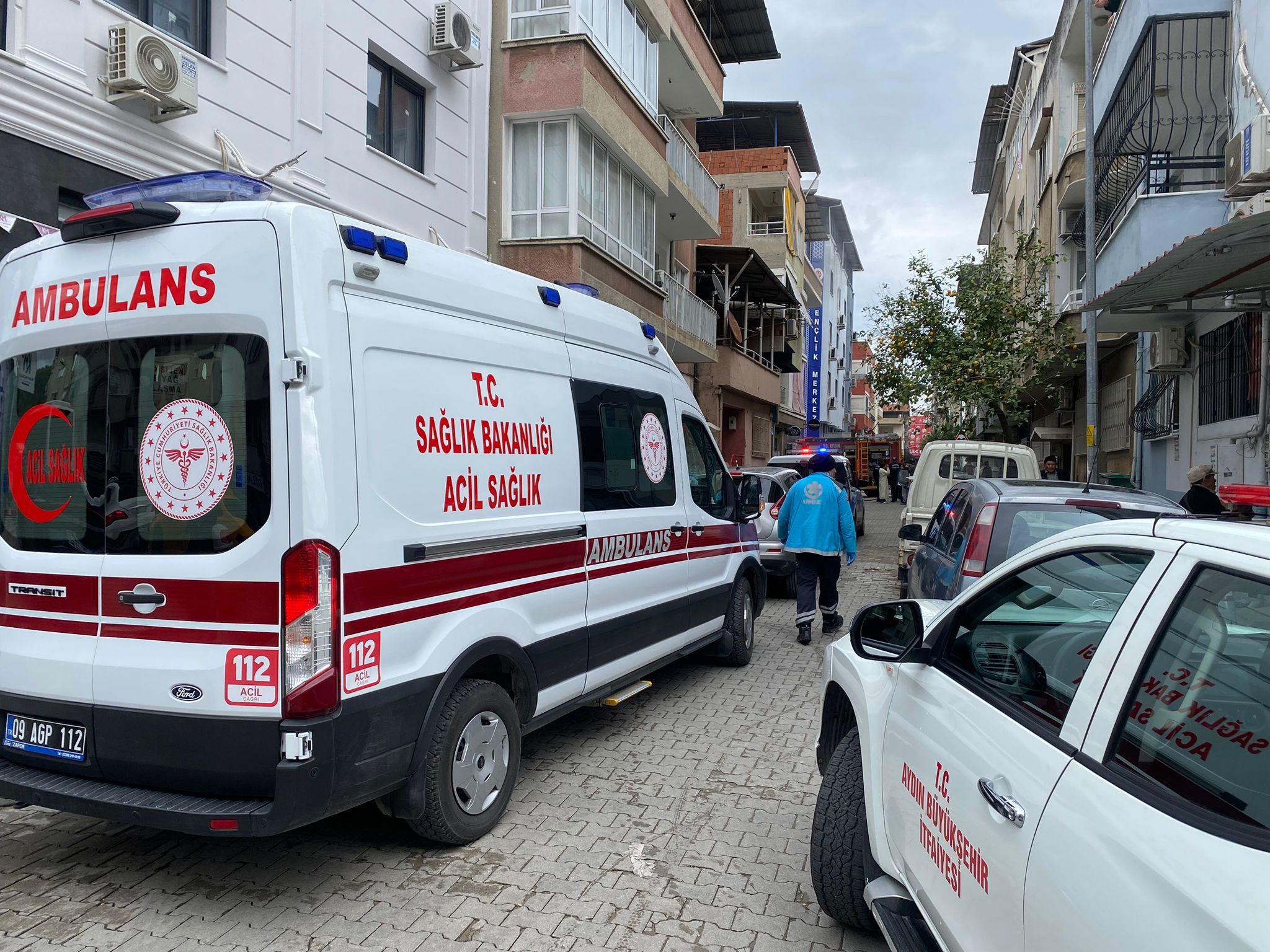 Nazilli’de Kurs Merkezinde Çıkan Yangın Paniğe Neden Oldu (2)