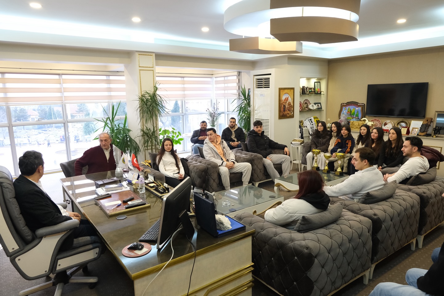 Şampiyon Moymulspor’dan Tavşanlı Belediye Başkanına Ziyaret2