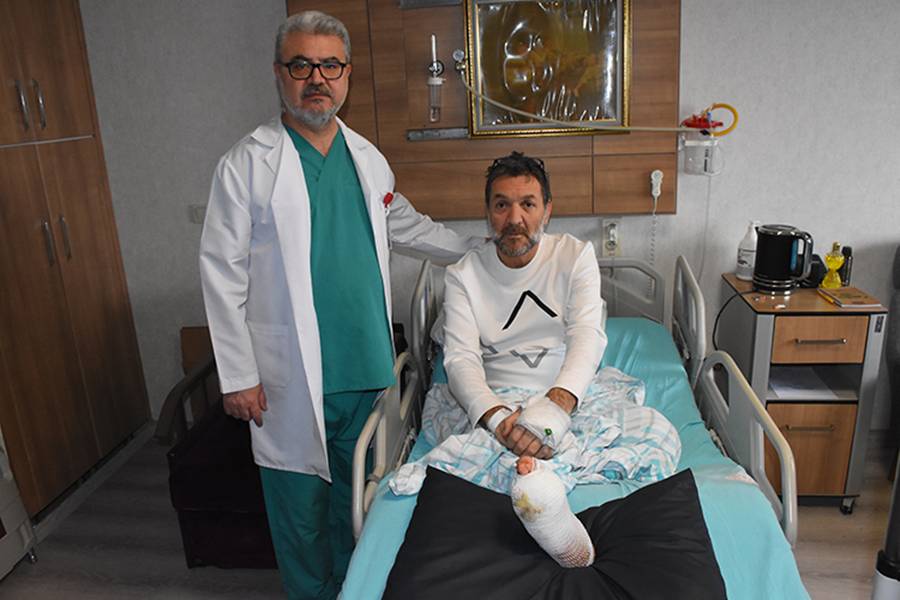 Şeker Hastasının Çürüyen Parmağı Alınarak Ayağı Kurtarıldı (1)