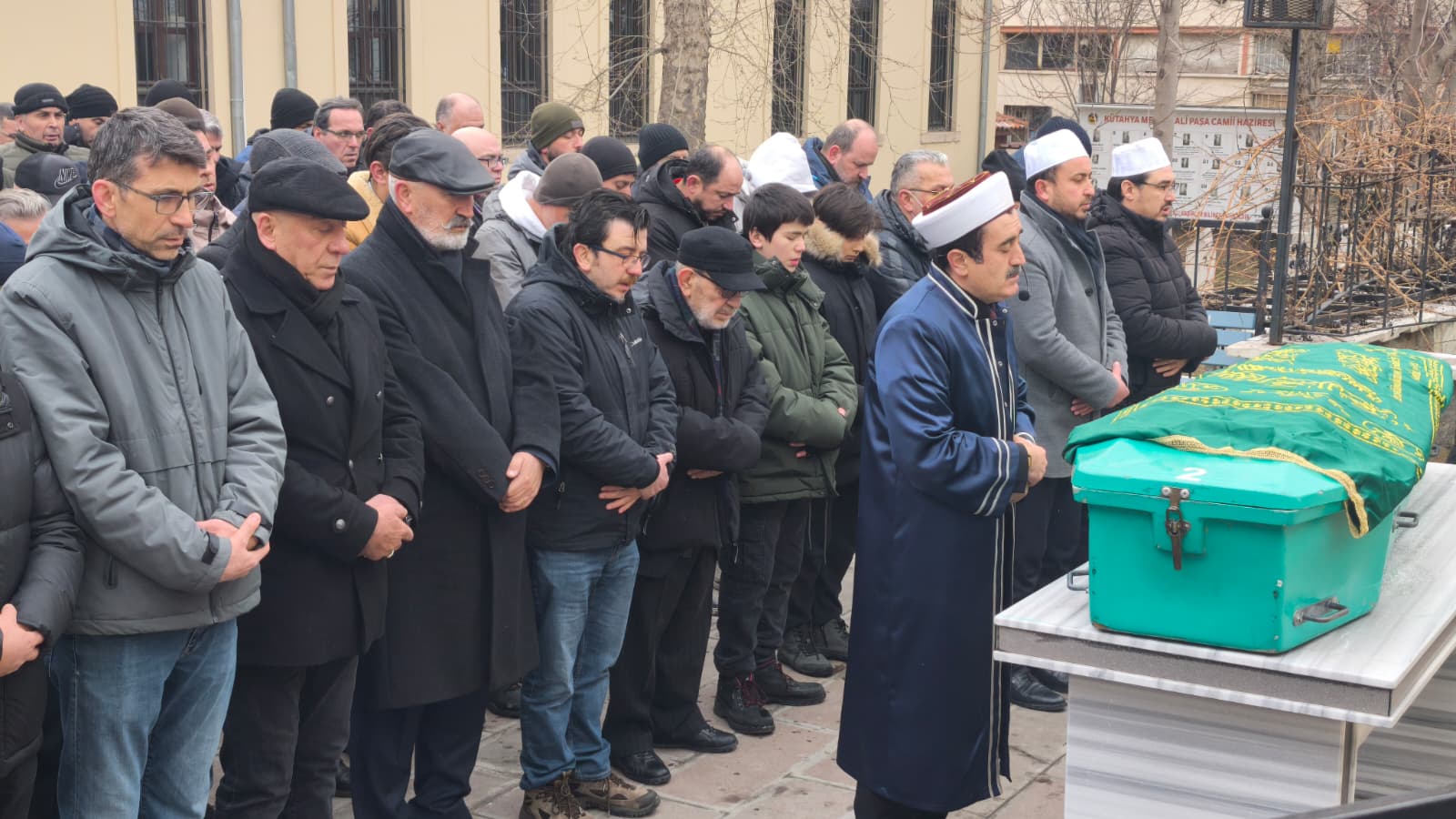 Zafer Partisi Kütahya İl Başkanı Atay, Ebediyete Uğurlandı (1)