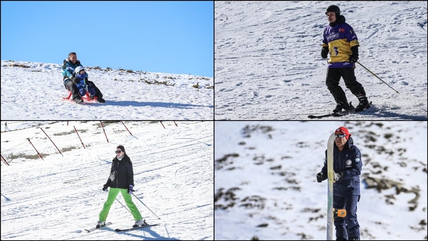 Uludağ yarıyıl tatilini yoğun ilgiyle geçirdi