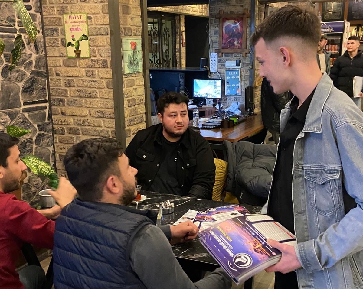 Kütahya Simav'da Ülkü Ocakları’ndan bağımlılıkla mücadelede çalışması-1