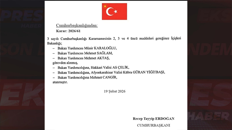 Eski Kütahya Valisi Ali Çelik, Bakan Yardımcısı Oldu 200226