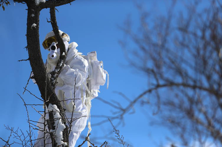 Jandarma Komandolarından Zorlu Kış Tatbikatı2