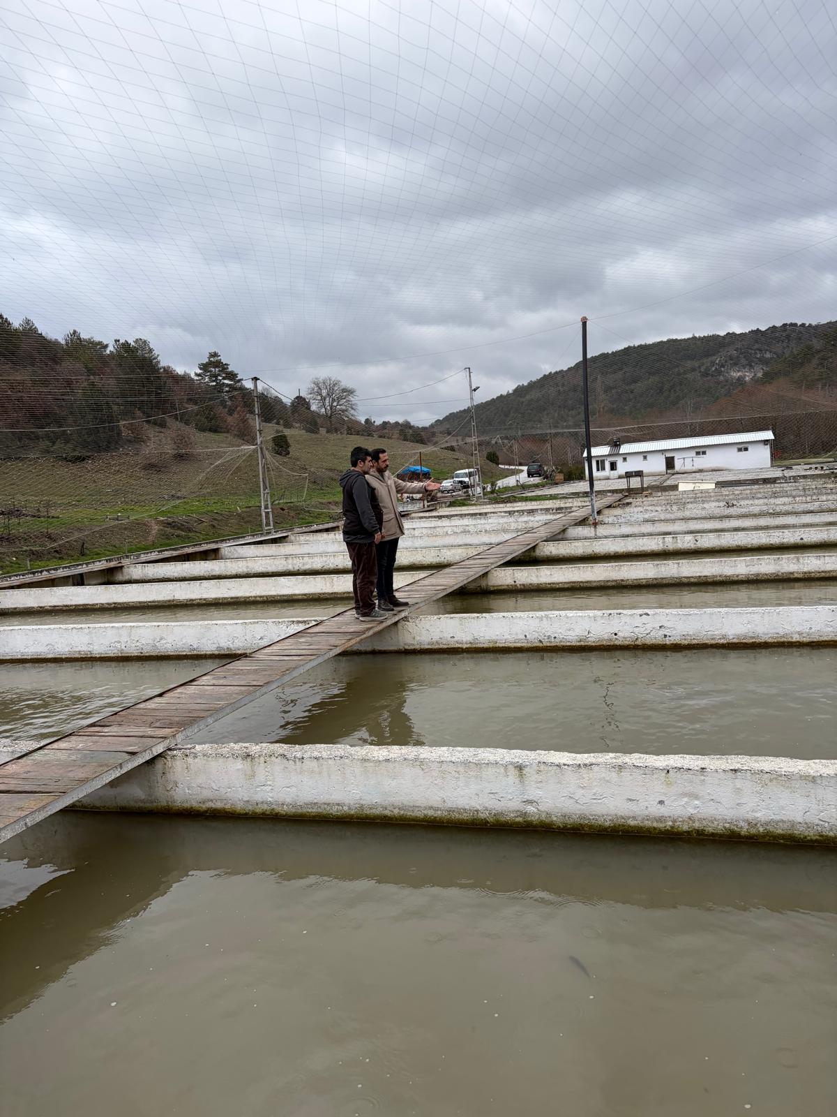 Kütahya Çavdarhisar’da Su Ürünleri Tesisleri Denetlendi