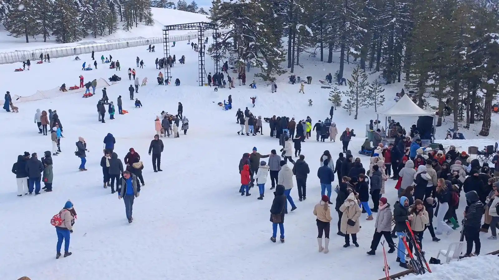 Kütahya Muratdağı’nda Eğlence Artarak Devam Ediyor