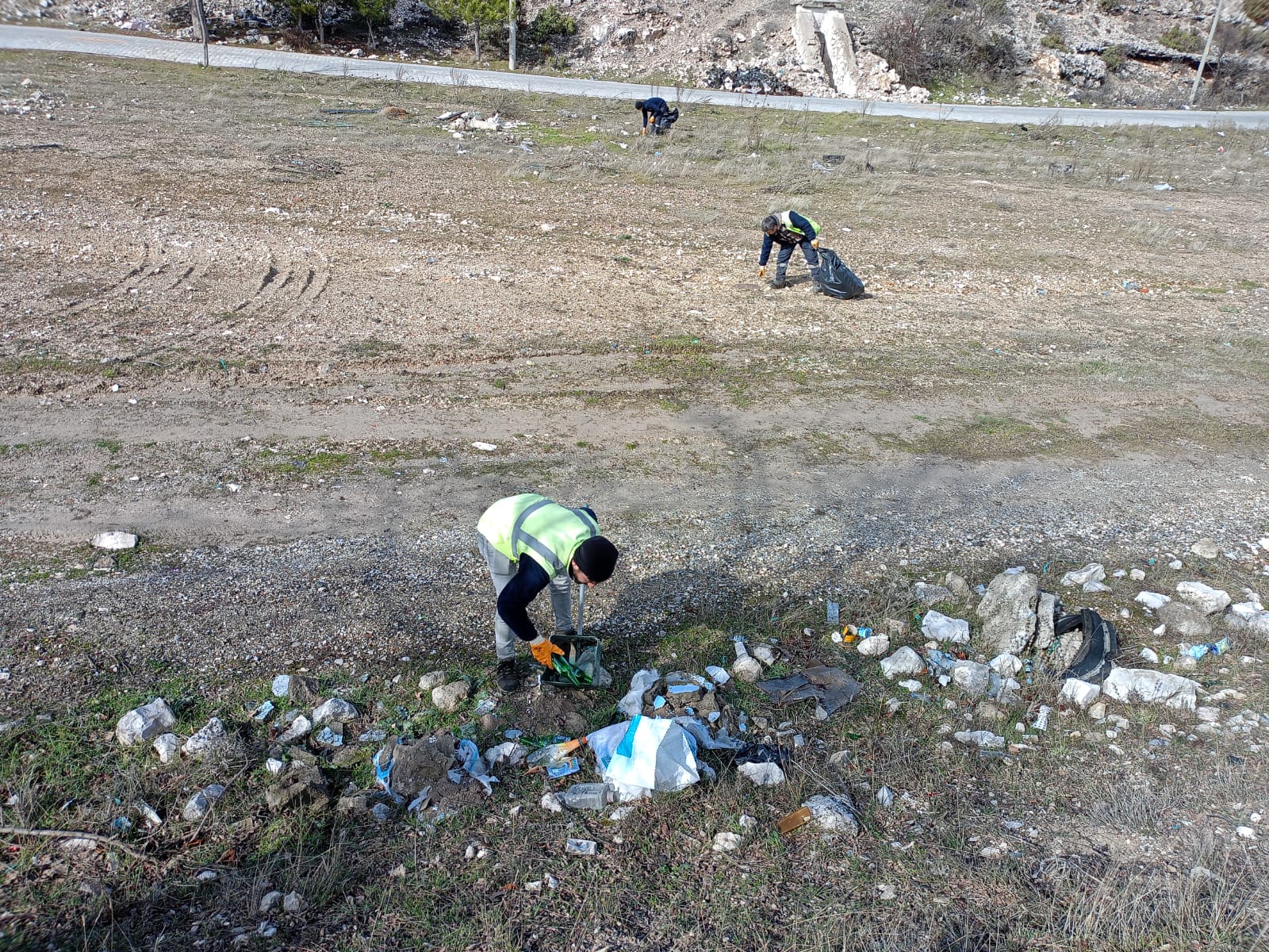 Kütahya’da 75. Yıl Mahallesi’nde Temizlik Çalışması (2)
