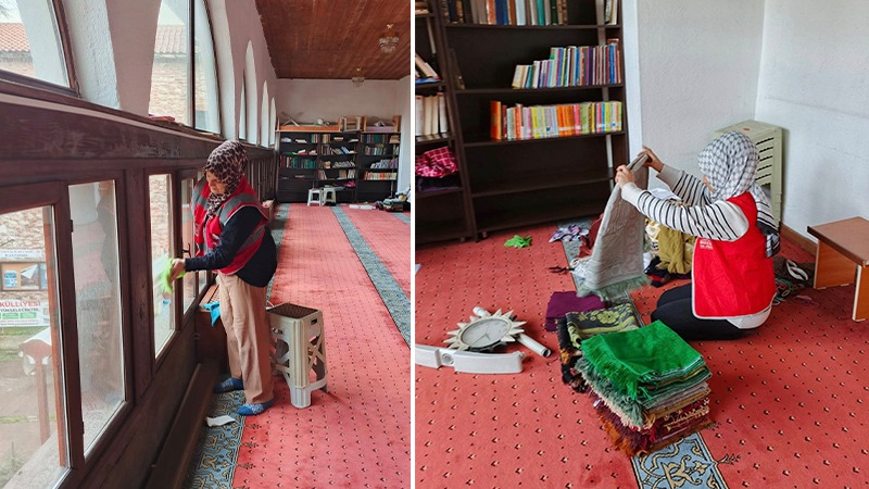 Kütahya’da Camilerde Ramazan Temizlik Çalışmaları2