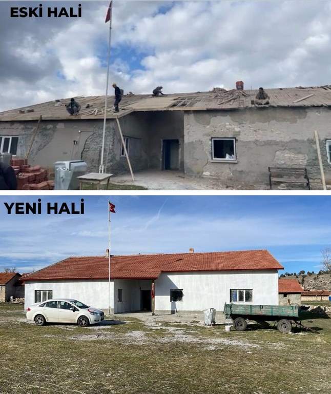 Kütahya’da Köy Okulları Dönüştürülüyor (5)